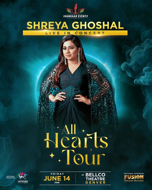 Shreya Ghoshal - All Hearts Tour